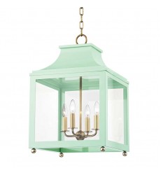  Leigh 4 Light Large Pendant (H259704L-AGB/MNT) - Mitzi Lighting