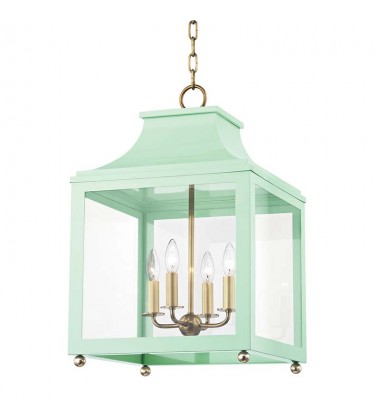  Leigh 4 Light Large Pendant (H259704L-AGB/MNT) - Mitzi Lighting