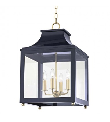  Leigh 4 Light Large Pendant (H259704L-AGB/NVY) - Mitzi Lighting