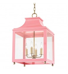  Leigh 4 Light Large Pendant (H259704L-AGB/PK) - Mitzi Lighting