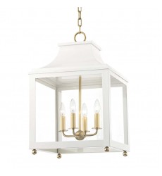  Leigh 4 Light Large Pendant (H259704L-AGB/WH) - Mitzi Lighting