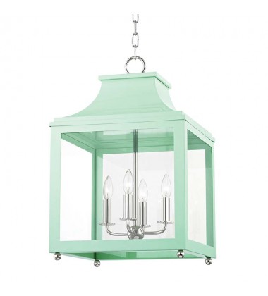  Leigh 4 Light Large Pendant (H259704L-PN/MNT) - Mitzi Lighting