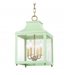  Leigh 4 Light Small Pendant (H259704S-AGB/MNT) - Mitzi Lighting