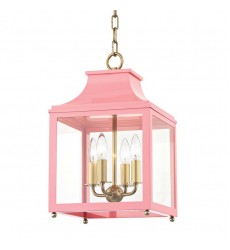  Leigh 4 Light Small Pendant (H259704S-AGB/PK) - Mitzi Lighting