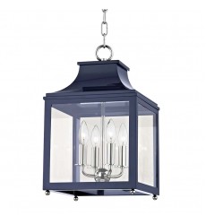  Leigh 4 Light Small Pendant (H259704S-PN/NVY) - Mitzi Lighting