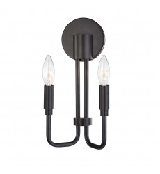  Brigitte 2 Light Wall Sconce (H261102-OB) - Mitzi Lighting