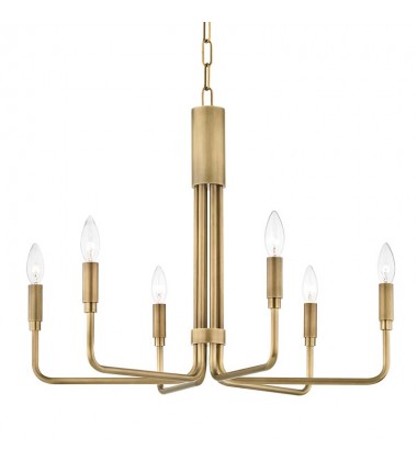  Brigitte 6 Light Small Pendant (H261806-AGB) - Mitzi Lighting