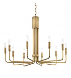  Brigitte 10 Light Large Pendant (H261810-AGB) - Mitzi Lighting