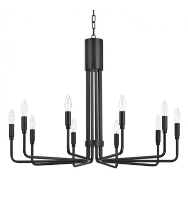 Brigitte 10 Light Large Pendant (H261810-OB) - Mitzi Lighting