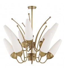  Amee 10 Light Chandelier (H262810-AGB) - Mitzi Lighting