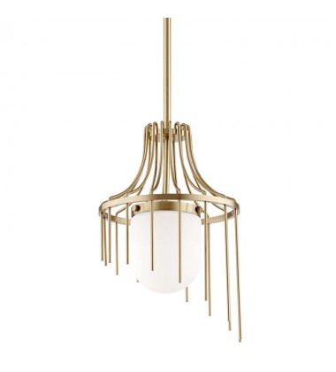  Kylie 1 Light Small Pendant (H266701S-AGB) - Mitzi Lighting
