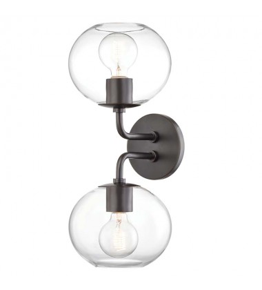  Margot 2 Light Wall Sconce (H270102-OB) - Mitzi Lighting