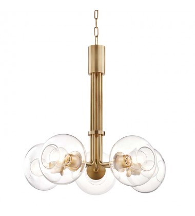  Margot 5 Light Chandelier (H270805-AGB) - Mitzi Lighting