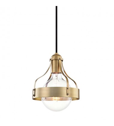  Violet 1 Light Pendant (H271701-AGB) - Mitzi Lighting