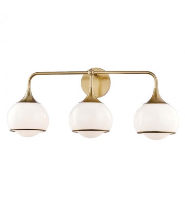  Reese 3 Light Wall Sconce (H281303-AGB) - Mitzi Lighting