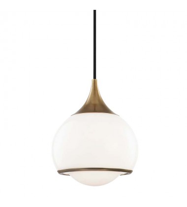  Reese 1 Light Small Pendant (H281701S-AGB) - Mitzi Lighting