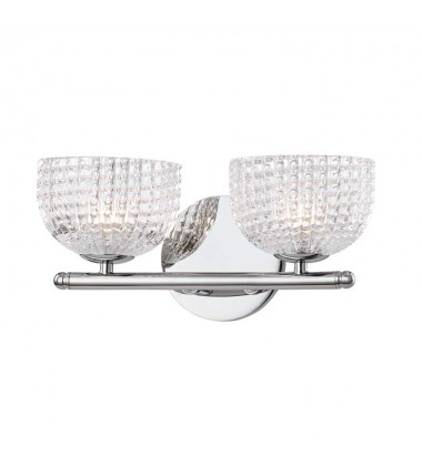  Sabrina 2 Light Wall Sconce (H283302-PC) - Mitzi Lighting