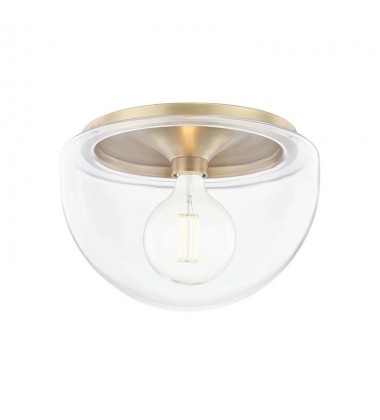  Grace 1 Light Large Flush Mount (H284501L-AGB) - Mitzi Lighting