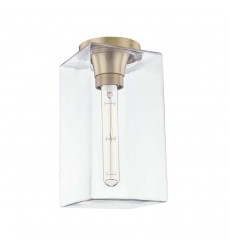  Grace 1 Light Flush Mount (H284501R-AGB) - Mitzi Lighting