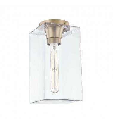  Grace 1 Light Flush Mount (H284501R-AGB) - Mitzi Lighting