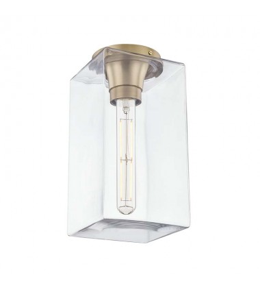  Grace 1 Light Flush Mount (H284501R-AGB) - Mitzi Lighting