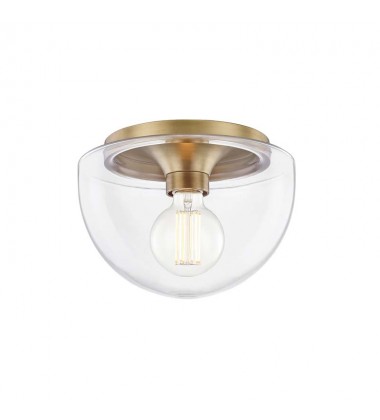  Grace 1 Light Small Flush Mount (H284501S-AGB) - Mitzi Lighting