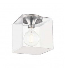  Grace 1 Light Flush Mount (H284501SQL-PN) - Mitzi Lighting