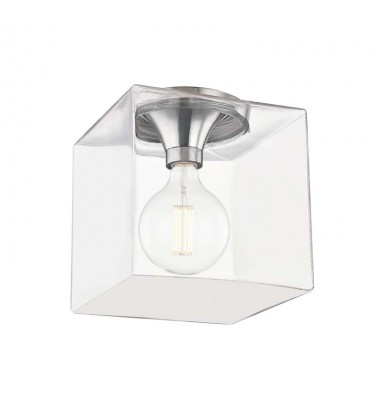  Grace 1 Light Flush Mount (H284501SQL-PN) - Mitzi Lighting