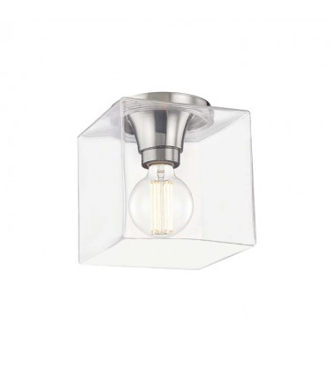  Grace 1 Light Flush Mount (H284501SQS-PN) - Mitzi Lighting