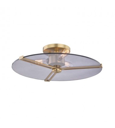  Boni 3 Light Flush Mount (H292503-AGB) - Mitzi Lighting