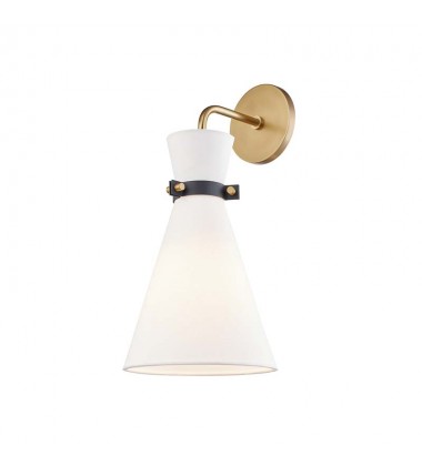  Julia 1 Light Wall Sconce (H294101-AGB/BK) - Mitzi Lighting