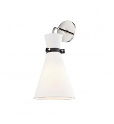  Julia 1 Light Wall Sconce (H294101-PN/BK) - Mitzi Lighting