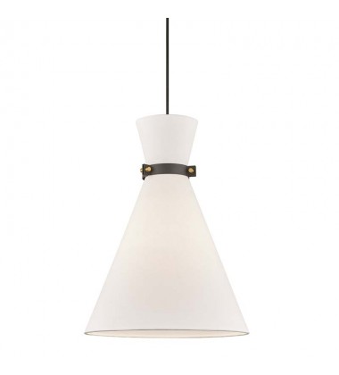  Julia 1 Light Large Pendant (H294701L-AGB/BK) - Mitzi Lighting