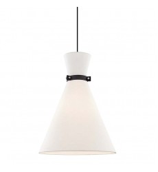  Julia 1 Light Large Pendant (H294701L-PN/BK) - Mitzi Lighting