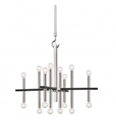  Colette 16 Light Chandelier (H296816-PN/BK) - Mitzi Lighting