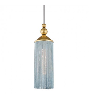  Scarlett 1 Light Pendant (H300701-GL/BL) - Mitzi Lighting