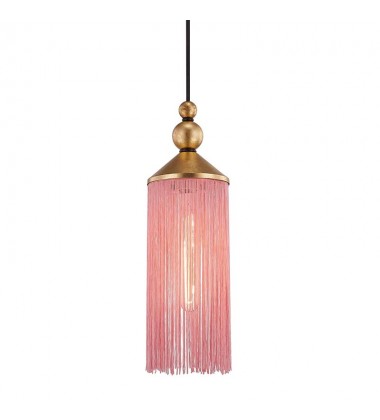  Scarlett 1 Light Pendant (H300701-GL/PK) - Mitzi Lighting