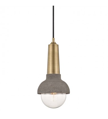 Macy 1 Light Pendant (H304701-AGB) - Mitzi Lighting  Macy 1 Light Pendant (H304701-AGB) - Mitzi Lighting