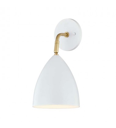  Gia 1 Light Wall Sconce (H308101-AGB/WH) - Mitzi Lighting