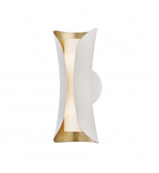  Josie 2 Light Wall Sconce (H315102-GL/WH) - Mitzi Lighting