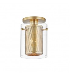  Elanor 1 Light Flush Mount (H323601-AGB) - Mitzi Lighting