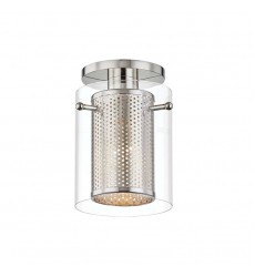  Elanor 1 Light Flush Mount (H323601-PN) - Mitzi Lighting