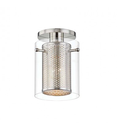  Elanor 1 Light Flush Mount (H323601-PN) - Mitzi Lighting
