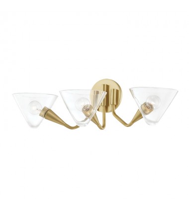  Isabella 3 Light Wall Sconce (H327103-AGB) - Mitzi Lighting