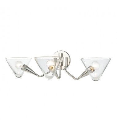  Isabella 3 Light Wall Sconce (H327103-PN) - Mitzi Lighting