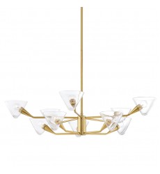  Isabella 10 Light Chandelier (H327810-AGB) - Mitzi Lighting
