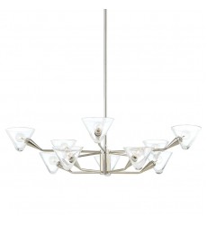  Isabella 10 Light Chandelier (H327810-PN) - Mitzi Lighting