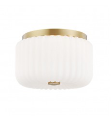 Lydia 2 Light Flush Mount (H340502-AGB) - Mitzi Lighting  Lydia 2 Light Flush Mount (H340502-AGB) - Mitzi Lighting