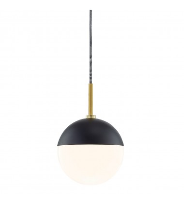  Renee 1 Light Pendant (H344701-AGB/BK) - Mitzi Lighting