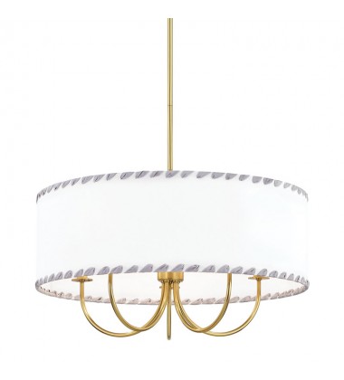  Hannah 5 Light Chandelier (H346805-AGB) - Mitzi Lighting